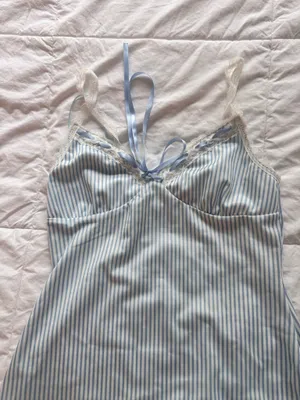 Striped blue dress Size XS thumbnail 2