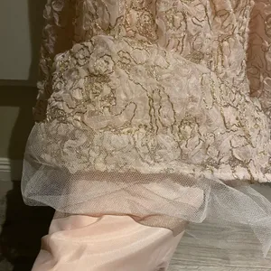 NWT Fifteen Roses pink party dress, prom dress, size 6, waist 14” thumbnail 6
