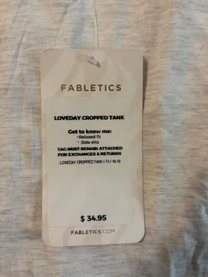 Fabletics Cropped Tank thumbnail 3