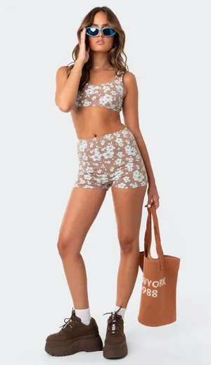 Edikted Honolulu Shorts thumbnail 1