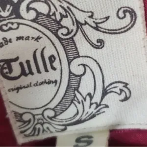 Anthropologie Tulle raspberry pink pea coat NWOT thumbnail 4