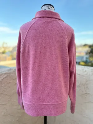 Nike Hypernatural Therma-fit fleece half-zip sweater dessert berry size S small thumbnail 5
