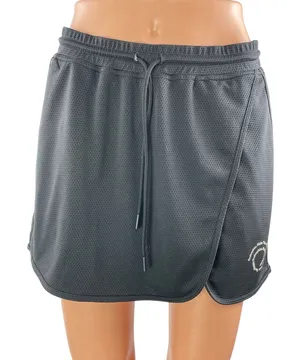 Outdoor Voices Gray Drawstring Athletic Running Built-In Shorts Skirt Skort Sz S thumbnail 1