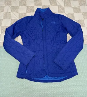 The North Face Womens Quilted Primaloft Thermoball Puffer Jacket Blue Size M thumbnail 1