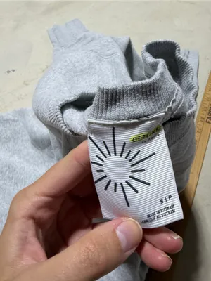 Aerie offline Crewneck Sweatshirt - Light Gray small thumbnail 7