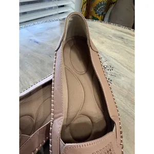 Women's Laser Cut Loafers Moccasins with Metallic Stud Accents –Size 42 US 10.5 thumbnail 4
