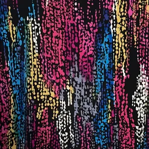 Colorful Abstract Print Dress thumbnail 2