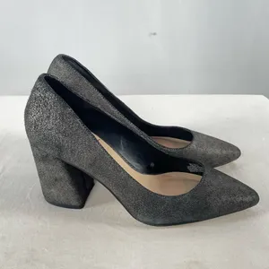 Sole Society Twila Block Heel Point‎ Toe Pump in Cement Size 7 thumbnail 4