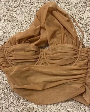 House Of CB eliana corset ruched top. Size Small thumbnail 7