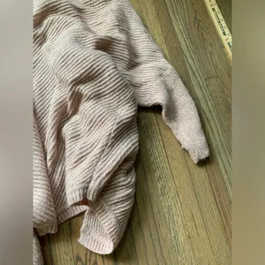 Sleeping in the snow pink cardigan small Anthropologie thumbnail 8