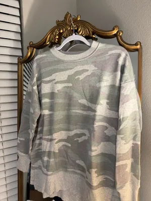 Aerie Crewneck Camo thumbnail 3