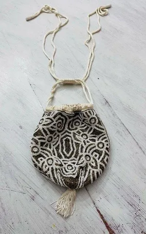 Free People Penny Beaded Pouch thumbnail 1
