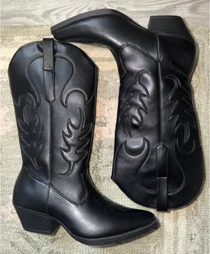 American Rag Vegan Cowgirl Boots thumbnail 1