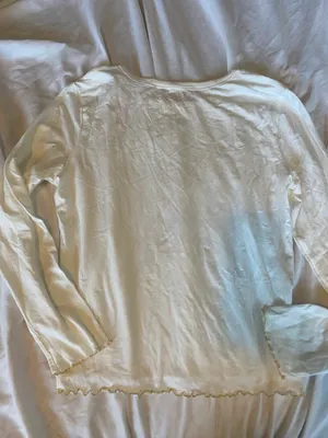 Victoria's Secret BNWT gold purple bow long sleeve Tshirt thumbnail 7