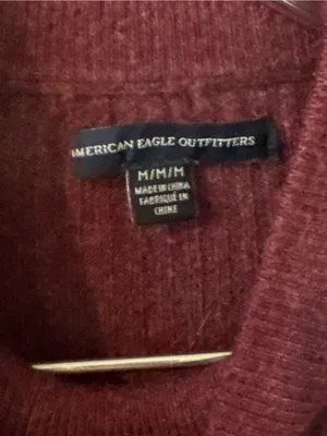 American Eagle Outfitters Ribbed Turtleneck Sweater Dress - Wine thumbnail 2