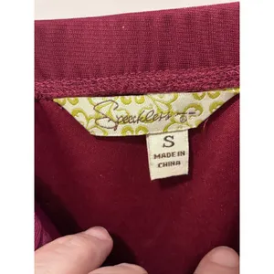 Speechless Women's Burgundy Sparkle Bow Back Dress Size S thumbnail 7