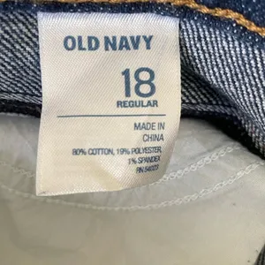 Old Navy Jeans Women Flared Leg Casual Size 18‎ Blue Denim Durable Minimalistic thumbnail 9