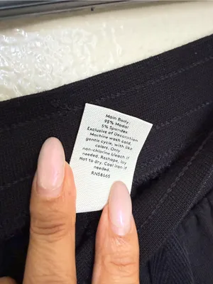Black Wide Leg Pull-On Pants Drawstring Soft Knit Lounge Travel Minimalist Comfy thumbnail 6