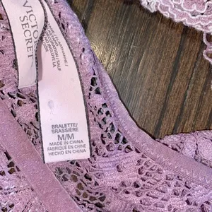 Victorias Secret purple lace bralette boho size medium thumbnail 5