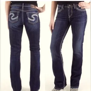 Silver Jeans NATSUKI Medium Wash Boot Cut Jeans. Size 28/33 thumbnail 12