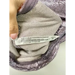 Free People Time To Shine Sequins Mini Slip Dress Lavender Women's Size S / P thumbnail 4