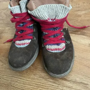 Eric‎ Michael suede upper hiking boots sz 6.5 thumbnail 9