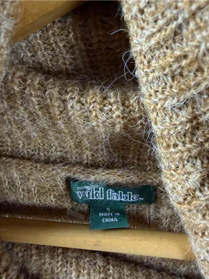 Wild Fable Beige Knit Turleneck Sweater NEW Small thumbnail 4