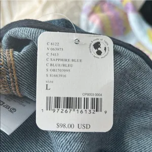 We The Free Women's Blue Denim Overalls thumbnail 7