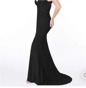 Azazie Dress Black Bridesmaid Prom thumbnail 2