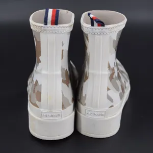 Tommy Hilfiger Rain Boots Women Size 8 Camo Print Ankle Rubber Good Condition thumbnail 5