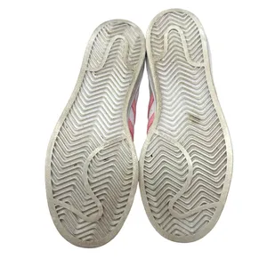 Adidas size 5 EVM 004001 white pink clamshell toe lace up sneakers‎ superstar thumbnail 9