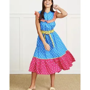 Print Fresh Bouquet‎ of Roses Dress the Part Midi Dress Size Small thumbnail 2