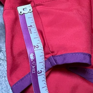 Nike Womens Size Medium Dri-FIT Running Shorts Pink‎ White Purple Athletic Gym thumbnail 9
