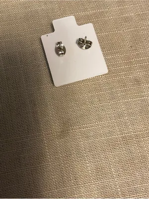 Blue Clover Stainless Steel Stud Earrings thumbnail 4