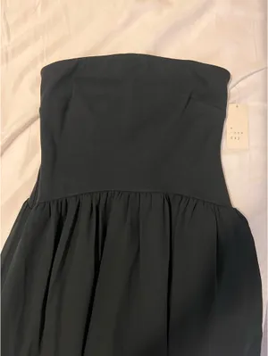 A New Day Black strapless elegant dress thumbnail 3