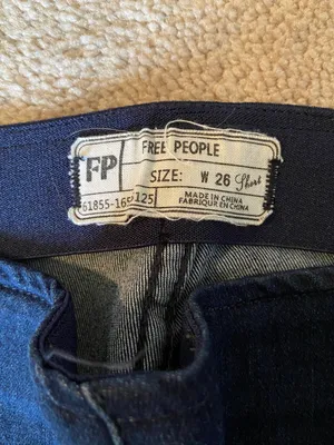 Free People Bellbottom Jeans thumbnail 2