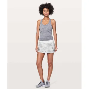Lululemon Pace Rival Skirt Regular Mini Twine White Multi Floral Tennis Skirt 6 thumbnail 4