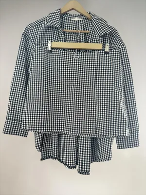 Copper Key Black and White Gingham Two-Piece Set Size S Top And Size M Bottom thumbnail 1