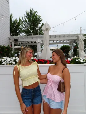 Pink Shein tube top thumbnail 5