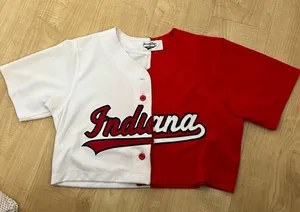 Jersey Boy Apparel Women’s Indiana Cropped Jersey Size M thumbnail 2