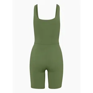 ✨Babaton Contour Squareneck Green Sz Small Romper✨ thumbnail 8