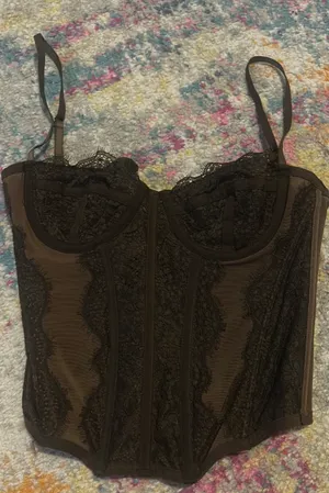 Urban Outfitters Out From Under Modern Love Corset Top thumbnail 4