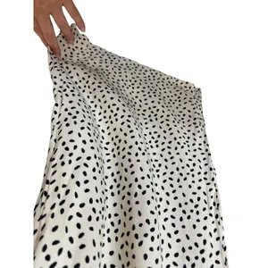 MNG Mango Jumpsuit Women Medium Cream Black Dot NWOT Wide Leg Pocket Preppy thumbnail 8