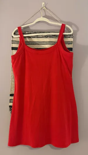 Abercrombie Red Mini Knit Dress thumbnail 2