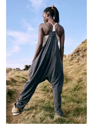 FP Movement Hot Shot Jumpsuit Size M Washed Black / Charcoal Grey thumbnail 5
