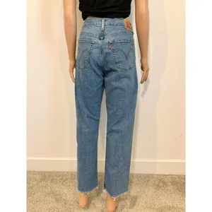 Levi's W 31 L 28 wedgie straight button fly stretch blue jean J 3354 thumbnail 13