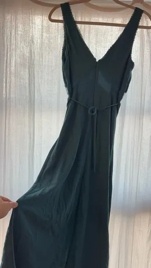 Wild Fable Dress with mesh detail. Such a beautiful color! thumbnail 6