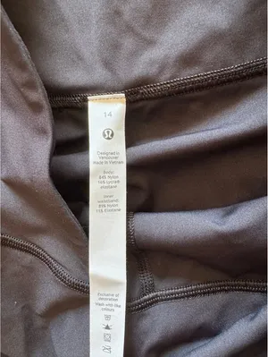 Lululemon Base Pace High Rise Tight 25” Black Size 14 NWT thumbnail 6