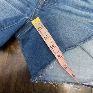 American Eagle Hi Rise Shorties Jean Shorts thumbnail 7