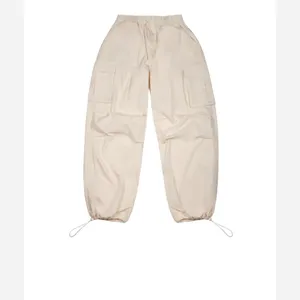 Rewash Cream Cargo parachute Pants Oversized Wide Leg Gorpcore Utility Size M thumbnail 15